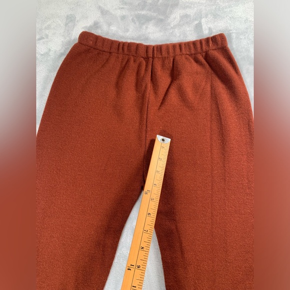 Rust Red Knit Leggings - Picture 3 of 11